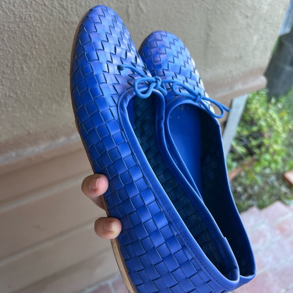 Blue Woven Flats - Picture 3 of 7